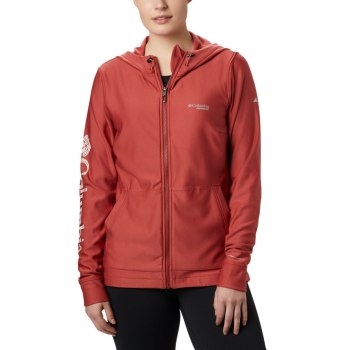 Columbia Ženske Jakne - Trinity Trail Fleece Full Zip Crvene | SGXK-03289